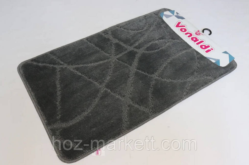 Коврики в ванную серые 100 х 60 производство Турция Харьков - изображение 1