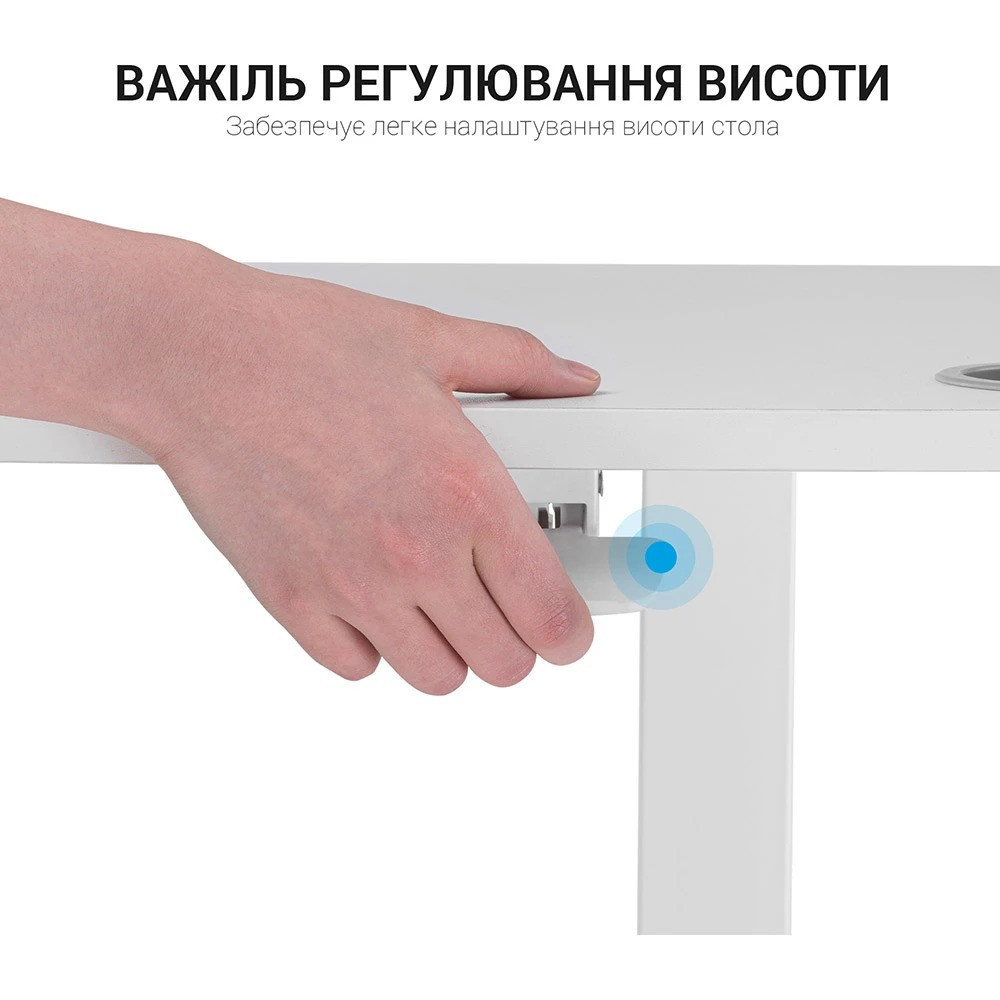 Комп'ютерний стіл OfficePro ODM380W ( 18495 ) Харків - фото 1