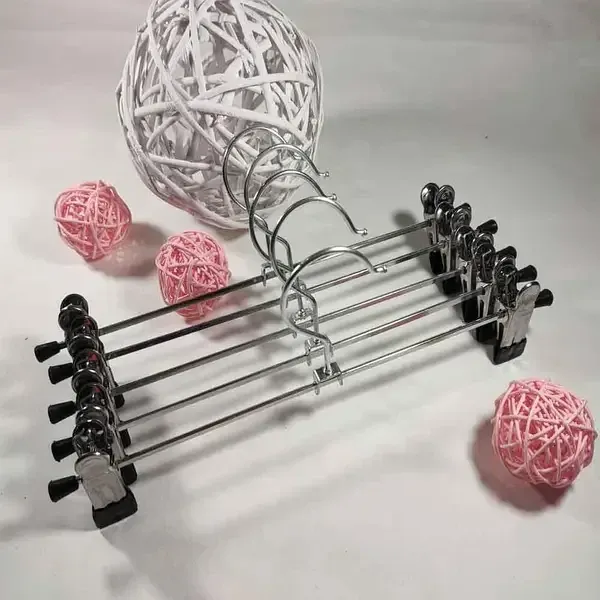 5 шт Вішалки плічка тремпеля з прищіпками Liting для штанів, спідниць 35 см 5 штук Одеса - фото 4