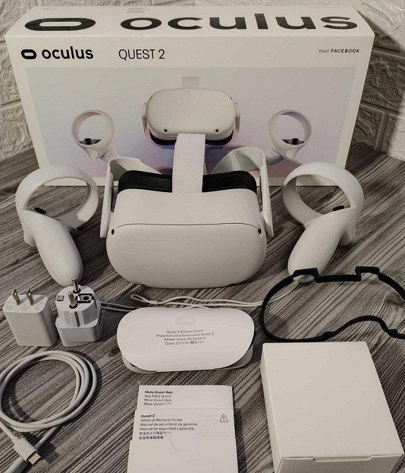 Гарантія. Окуляри віртуальної реальності, VR Oculus Quest 2 256GB. Київ - фото 6