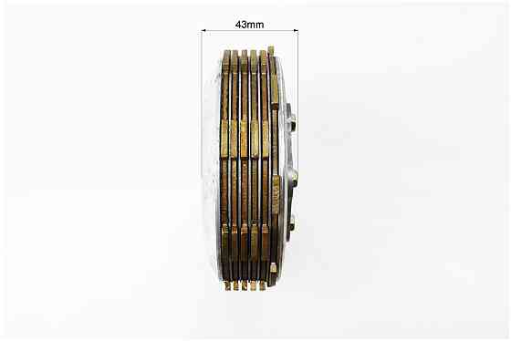 Зчеплення, маховик в зборі (6 болтів, маховик 73 зуб.) ZUBR/F5 Киев