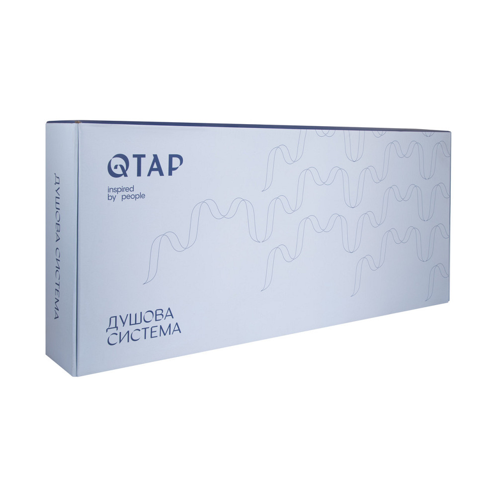 Душова система універсальна Qtap Swan Cascada на три споживачі (з виливом) QTSWA111CRM45566 Chrome Київ - фото 10