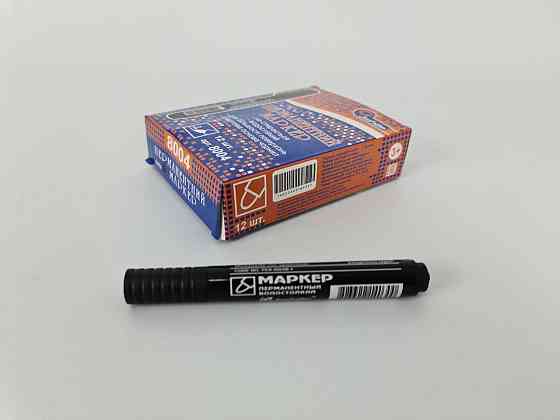 Маркер перманентний "Josef Otten" (код8004) Чорний (12 шт.) Харків