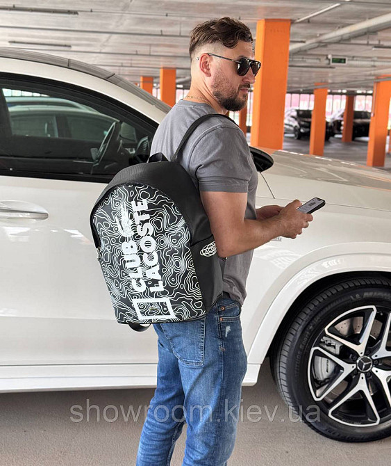 Мужской стильный рюкзак Lacoste (2045) Киев - изображение 5