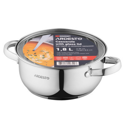 Каструля Ardesto Gemini Gourmet 1.8 л (AR1918BC) Вінниця - фото 4