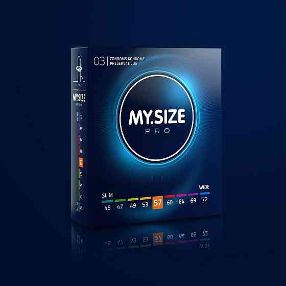 Презервативы - My.Size Pro 57, 3 шт. Sex Aura Киев