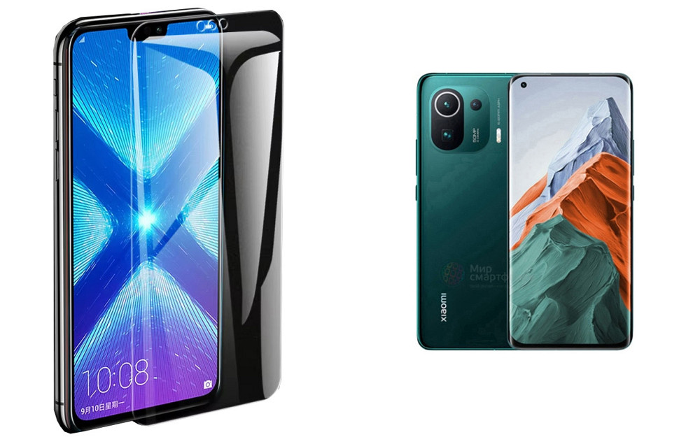 Захисне скло NeoGlass для Xiaomi Mi 11 Pro – надпрозоре та стійке Київ - фото 2