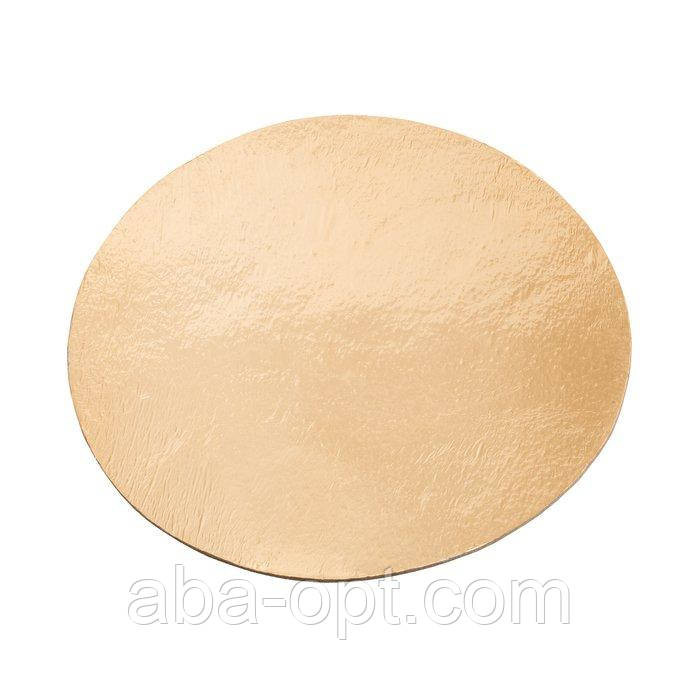 Підкладка під торт золота \ срібна кругла Ø 40 см ( 10 шт ) Одеса - фото 1