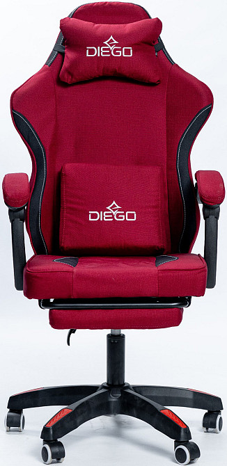 Кресло геймерское DIEGO Soft Cherry Киев - изображение 3