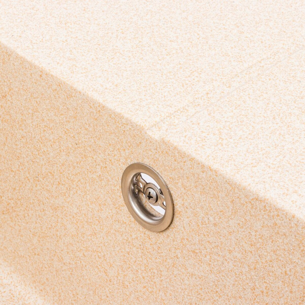 Гранітна мийка для кухні VALESO SOLID 7843 матова Сафарі Коломыя - изображение 6