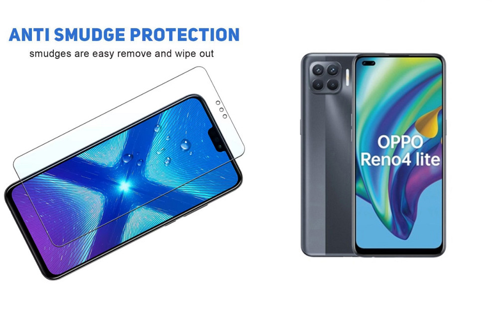 Защитное стекло NeoGlass для Oppo Reno 4 Lite – ультрапрозрачное и устойчивое Киев - изображение 3