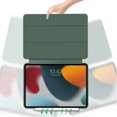 Чехол для планшета Armorstandart Tri Fold Soft TPU Silicone Apple iPad Pro 13" M4 2024 Dark Green (711752) Винница - изображение 2