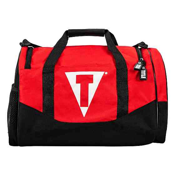 Спортивна сумка TITLE Boxing Individual Sport Bag Red Кам'янське