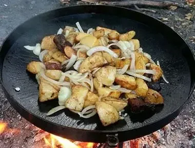 Мангал сковорода з диска, борони для пікніка смаження мангал 80 Київ - фото 2