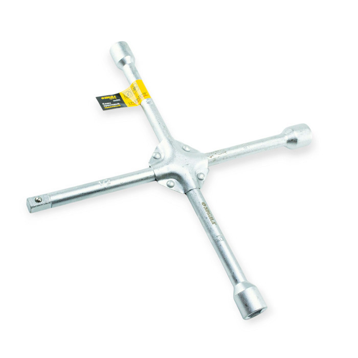 Ключ балонний хрест. посилений (17-19-21, 1/2") Мукачево - фото 1