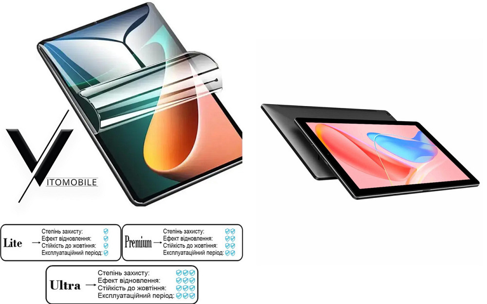 Полиуретановая пленка HyperClear Guard для Chuwi HiPad X Pro Matte Киев - изображение 1