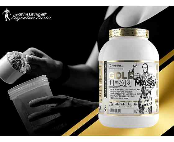 Гейнер Gold Lean Mass 3000 g (Vanilla) Луцк