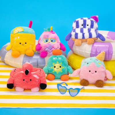 Мягкая игрушка BumBumz PoolsideBumz Тюб Фламинго Тамара, 11 см (RBBZ00721) Винница - изображение 6