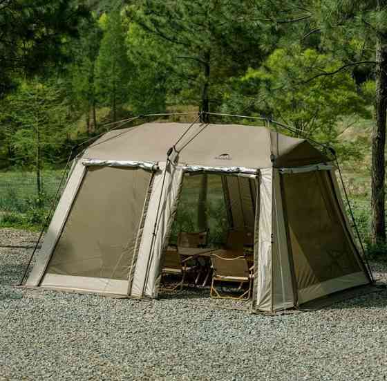 Чотиримісний намет Naturehike Village CNH23ZP12003 (Коричнева) Вінниця