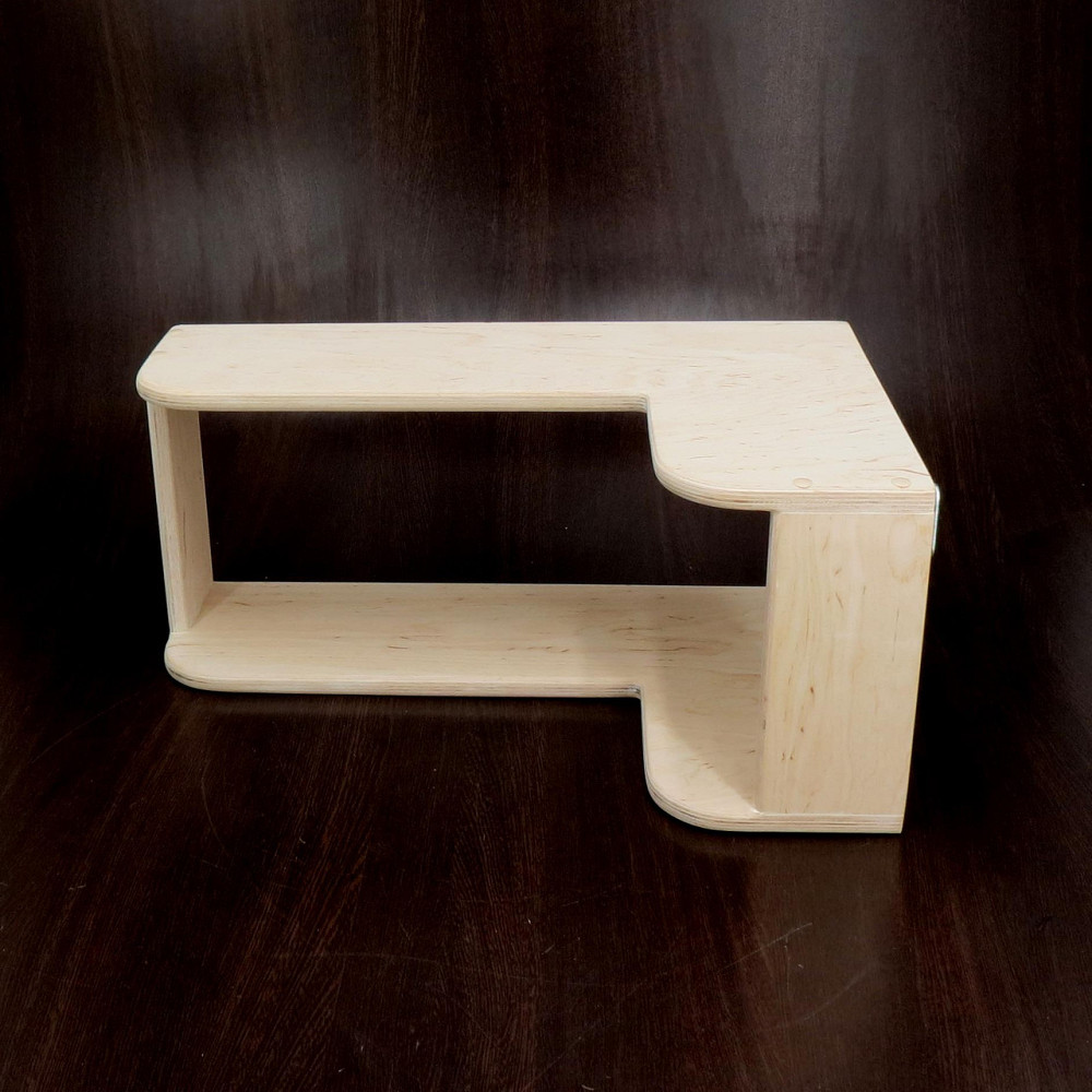 Кутова настінна полиця "Бараона ліва" бланже Миколаїв - фото 5