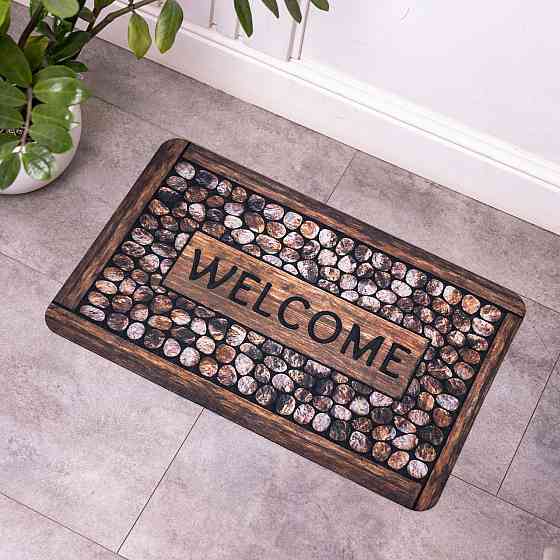 Jiamat Килимок придверний Vertical Welcome 38*58 см діатомітовий HP-42-41 Коломия