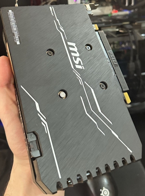 Видеокарта GTX 1660 TI 6GD6 MSI VENTUS идеал ! Киев - изображение 2