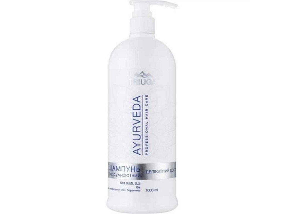 Шампунь 1л Professional Home Care Безсульфатний Делікатний догляд ТМ Triuga Ayurveda Київ - фото 1