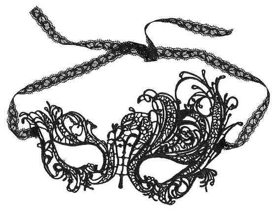 Маска на очі - 2480301 Cottelli Collection Mask Black Sex Aura Київ