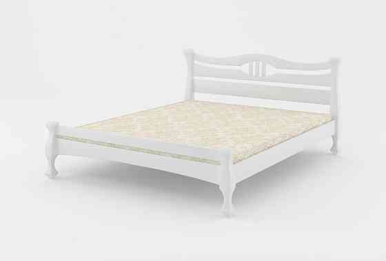 Двуспальная кровать Mebigrand Даллас Белый (RAL9003) 140х190 см (DMBG-1762) Днепр