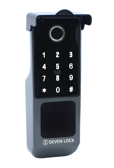 Розумний електромеханічний замок на хвіртку SEVEN SL-7771BF Київ - фото 2