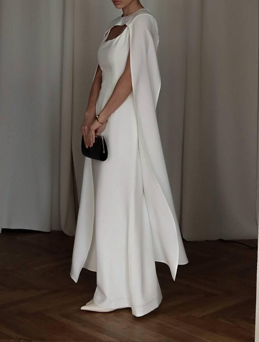 Жіночий елегантний романтичний комплект сукня+ накидка костюмка Одеса - фото 7