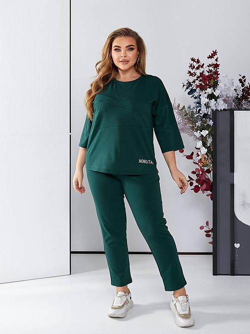 Жіночий спортивний костюм двонитка літній. 42-60р Київ - фото 6