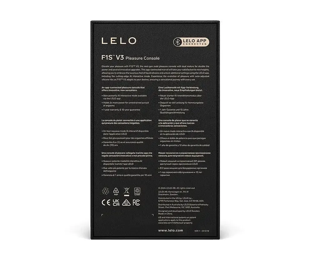 Смарт-мастурбатор LELO F1S V3 Red Львів - фото 5