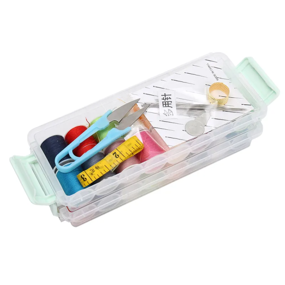 Набор ниток и иголок для шитья, 16 цветов ниток и  комплект иголок Каменец-Подольский