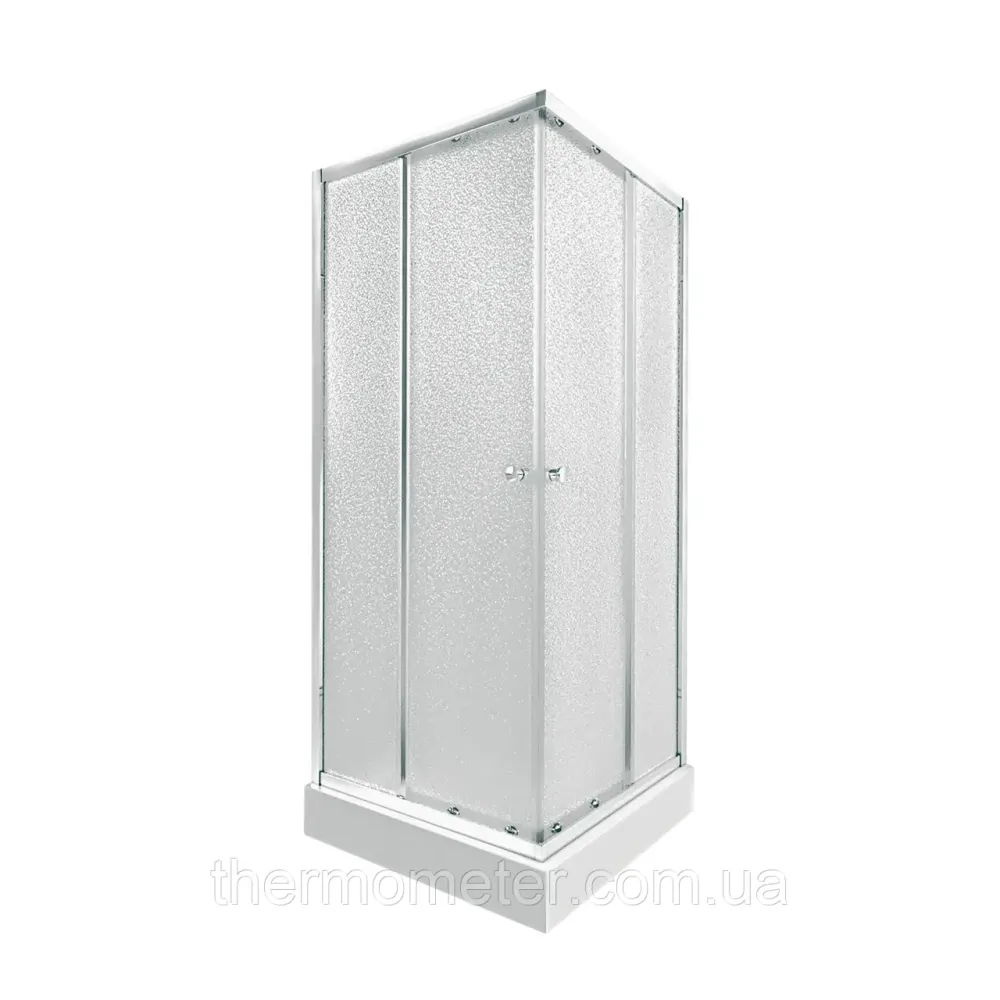 Набір Qtap душова кабіна Presto CRM1088SP5 Pear 1970x800x800 мм + піддон Tern 308812C 80x80x12 см із сифоном Київ - фото 17