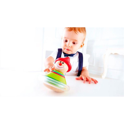Погремушка Hape неваляшка клоун Ральф (E0015) Винница - изображение 9