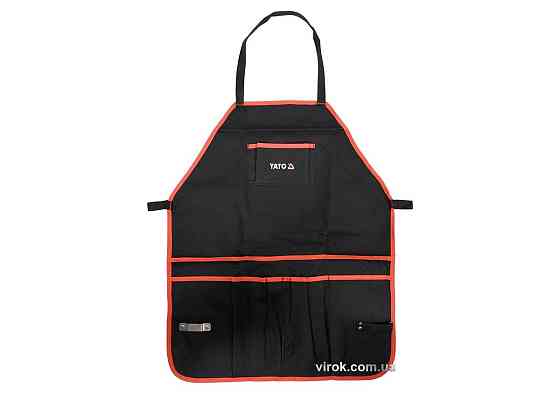 Фартух робочий YATO з поліестеру, 6 кишень, 690 х 560 мм [60] Одесса