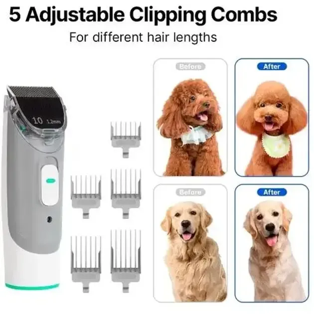 Набор для ухода и груминга с пылесосом PetChois GV1 Коломыя - изображение 5