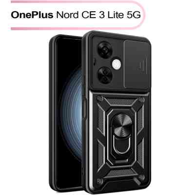 Чохол до мобільного телефона BeCover Military OnePlus Nord CE 3 Lite 5G Black (713548) Вінниця