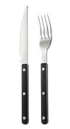 Набор столовых приборов из нержавеющей стали (нож + вилка) GRILLI 88877 Код: 012188 Ровно