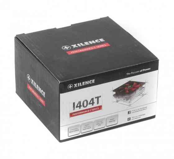 Кулер процесорний Xilence I404T (XC041) чорний з червоним Харьков