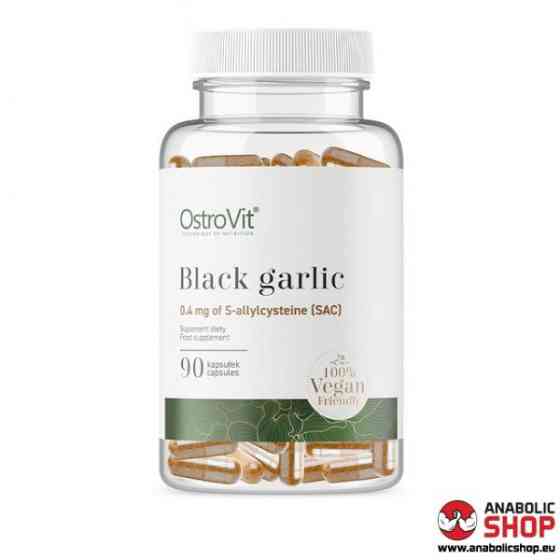 Ферментований екстракт чорного часнику OstroVit Black Garlic 90 caps Луцьк