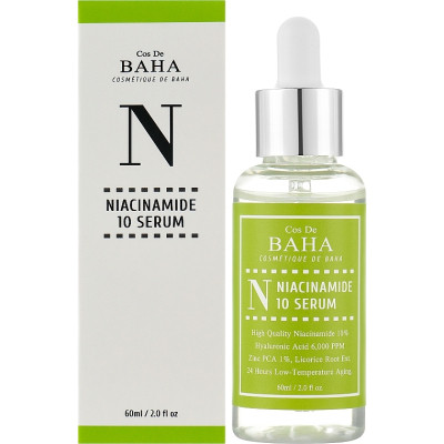 Сироватка для обличчя Cos De BAHA Niacinamide Serum with Zinc 60 мл (8809240318355) Вінниця - фото 2
