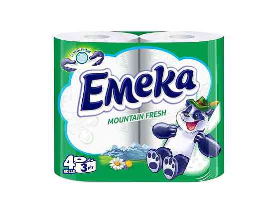 Туалетний папір 4шт 3шар 3-шар mountain fresh ТМ EMEKA Київ