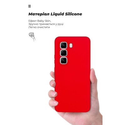 Чохол до мобільного телефона Armorstandart ICON Infinix Hot 50 Pro 4G Camera cover Red (ARM80974) Вінниця - фото 7