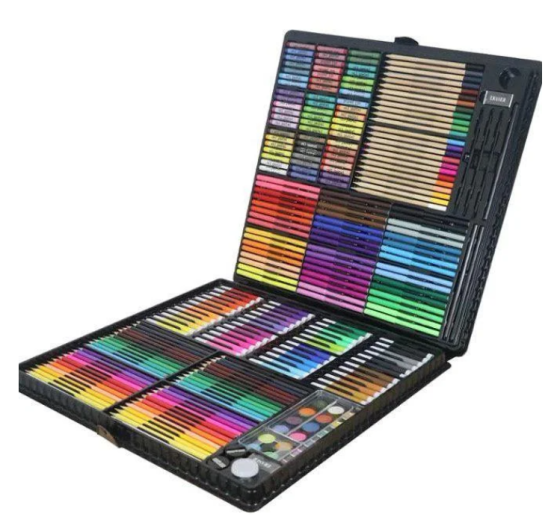 Найбільший художній дитячий набір для малювання та творчості Colorful Italy на 288 предметів!!! Кам'янець-Подільський