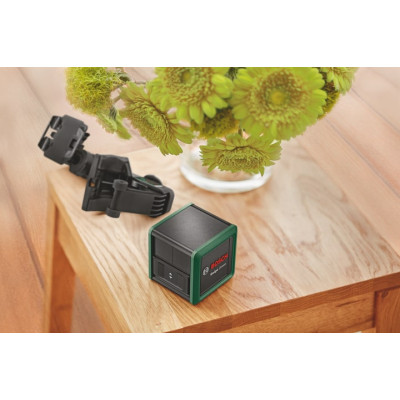 Лазерный нивелир Bosch Quigo Green, точность ±0.8 мм/м, 12 м, зеленый, 0.27 кг (0.603.663.C02) Винница - изображение 3