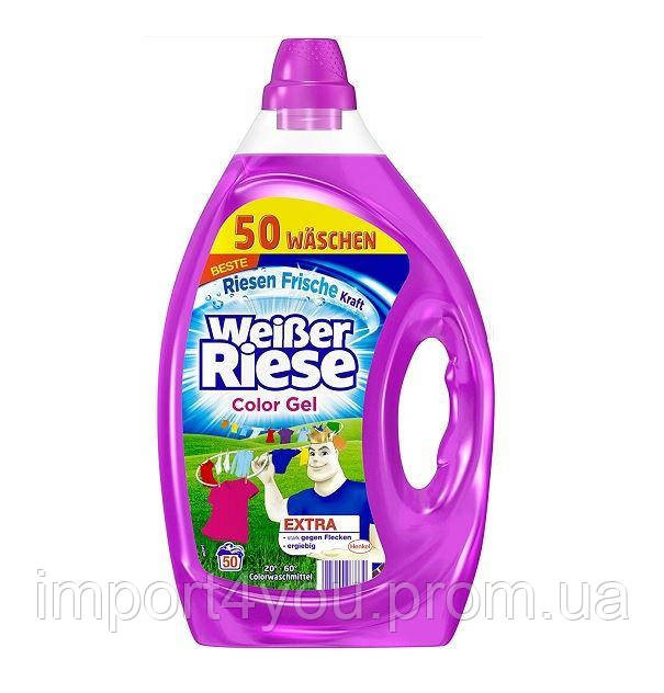 Гель для стирки цветного белья W. Riese 100 шт./4,5 л Харьков - изображение 1