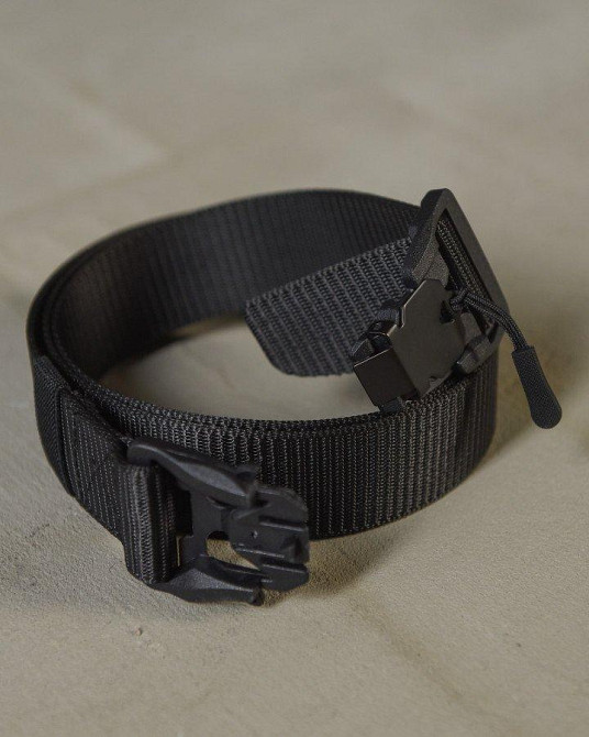 Ремінь із магнітною швидкорознімною пряжкою ArtX Python чорний ВТ4795 Одеса - фото 4