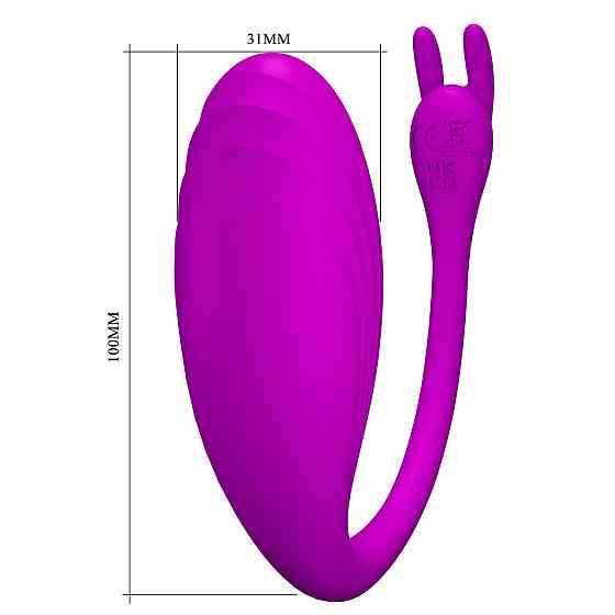 Вібратор PRETTY LOVE Catalina, 12 vibration functions Mobile APP Long-distance Control Sex Aura Київ